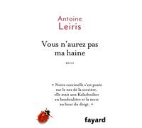 Vous n'aurez pas ma haine: recit