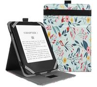 VOVIPO Funda Protectora Universal para Kindle Paperwhite Kobo eReader de 6 Pulgadas, Funda Folio Compatible con BQ Kobo Kindle Sony Pocketook Tolino de 6",Tener múltiples perspectivas,Spring Bloom