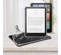VOVIPO Transparente Funda Tener Polvo Flash para 7" Kindle Paperwhite(generación 12, 2024),Refuerzo de la Tapa Trasera del Parachoques de Piel TPU Suave pour Kindle colorsoft-Glitter