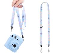 VOVMOEYA Correa de cámara para niños, correa camara de fotos infantil, cordón para Fujifilm Instax Mini Sony ZV-E10 ZV-1 ZV-1F Vlogging Camera Canon R50 M50 Nikon DSLR Camera - Azul