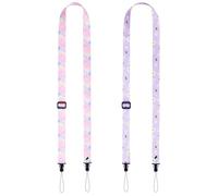 VOVMOEYA Correa de cámara para niños [paquete de 2], correa para el cuello con cordón para cámara para niños, correa para iPad para niños