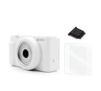 VOVMOEYA Funda de cámara para ZV-1F/ZV-1 II/ZV-1M2 con 2 Protectores de Pantalla y 1 Tapa de Zapata, Funda de Silicona, Suave, Ligera y Protectora