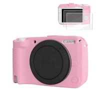 VOVMOEYA Funda para cámara Canon EOS R50 V con 2 Protectores de Pantalla, Silicona, EOS R50V Estuche, Cubitera, Bolsa, Accesorios, Suave, Protectora, Ligera, Ajuste preciso, Camera Case