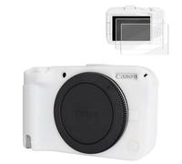 VOVMOEYA Funda para cámara Canon EOS R50 V con 2 Protectores de Pantalla, Silicona, EOS R50V Estuche, Cubitera, Bolsa, Accesorios, Suave, Protectora, Ligera, Ajuste preciso, Camera Case