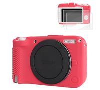 VOVMOEYA Funda para cámara Canon EOS R50 V con 2 Protectores de Pantalla, Silicona, EOS R50V Estuche, Cubitera, Bolsa, Accesorios, Suave, Protectora, Ligera, Ajuste preciso, Camera Case