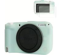 VOVMOEYA Funda para cámara Canon EOS R50 V con 2 Protectores de Pantalla, Silicona, EOS R50V Estuche, Cubitera, Bolsa, Accesorios, Suave, Protectora, Ligera, Ajuste preciso, Camera Case