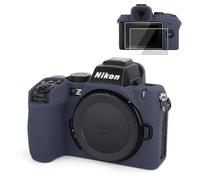 VOVMOEYA Funda para cámara Nikon Z50II con 2 Protectores de Pantalla, Silicona, Z50 II Estuche, Cubitera, Bolsa, Accesorios, Suave, Protectora, Ligera, Ajuste preciso, Camera Case