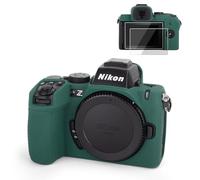 VOVMOEYA Funda para cámara Nikon Z50II con 2 Protectores de Pantalla, Silicona, Z50 II Estuche, Cubitera, Bolsa, Accesorios, Suave, Protectora, Ligera, Ajuste preciso, Camera Case
