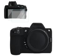 VOVMOEYA Funda para cámara Nikon Z5II con 2 Protectores de Pantalla, Silicona, Z5 II Estuche, Cubitera, Bolsa, Accesorios, Suave, Protectora, Ligera, Ajuste preciso, Camera Case