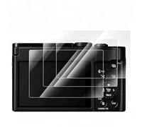 VOVMOEYA Paquete de 3 protectores de pantalla para Panasonic Lumix DC-ZS99/LX100/LX100 II, película de vidrio templado, 0,25 mm, 9H, antiarañazos