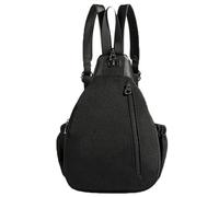 Vovtva Bag, Women's Multi-Compartment Crossbody Bag with Anti-Theft Pocket, Backpack for Travel & Daily Use(Black)