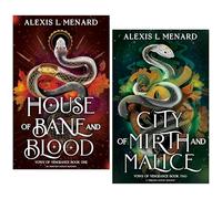 Vows of Vengeance Series by Alexis L. Menard 2 Books Collection Set (House of Bane and Blood & City of Mirth and Malice)