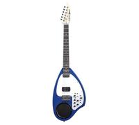 Vox APC-1 - Guitarra eléctrica con amplificador y altavoz integrados, máquina de efectos y ritmo, color azul