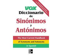 Vox Diccionario De Sinonimos Y Antonimos (VOX Dictionary Series)