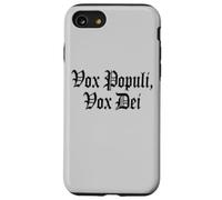 VOX POPULI VOX DEI Frase Latina Carcasa para iPhone SE (2020) / 7/8