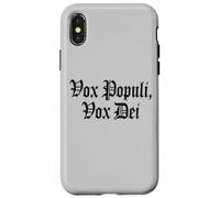 VOX POPULI VOX DEI Frase Latina Carcasa para iPhone X/XS