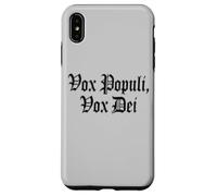 VOX POPULI VOX DEI Frase Latina Carcasa para iPhone XS MAX