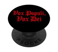 VOX POPULI VOX DEI Frase Latina PopSockets PopGrip Adhesivo