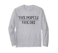 VOX POPULI VOX DEI Voz del Pueblo Voz DE Dios Manga Larga