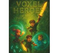 Voxel Heroes: Vol. 1: The Awakening - Fantasy Grid Notebook for RPG and Dungeon Maps - 160 Pages, 8.5 x 11 inches