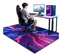 Voxirum Alfombra Antideslizante Lavable, Alfombra Gamer Habitacion Juvenil 90 x 120cm Decoración Dormitorio Juvenil Niños, Alfombra Silla Escritorio Antideslizante, Alfombras Gaming Oficina Suelo