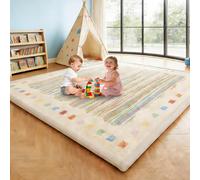 Voxirum Alfombra Gateo Infantil, Alfombra de Juego para Bebés Suave, Colchoneta Bebe Suelo para Jugar, Tapete Bebe, Suelo Extra Acolchado de Foam 2.5 CM Grosor 200 x 250 cm