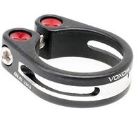 Voxom sak4 31,8 mm, para carbonra hmen Abrazadera de sillín, Negro, 31.8