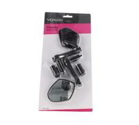 Espejo Retrovisor SPI2 de Manillar, Convexo, Compatible con Manillares 14,5-19,5