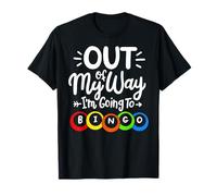 Voy a Bingo Jugador de Juegos Bingo Amante de los Deportes Camiseta