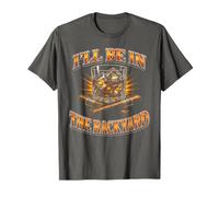 Voy a Estar en el Patio Trasero Whisky Cigar Camiseta
