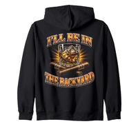 Voy a Estar en el Patio Trasero Whisky Cigar Sudadera con Capucha