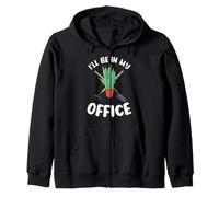Voy a Estar en mi Oficina, Divertido jardín & Hobby Jardinería Temática Sudadera con Capucha