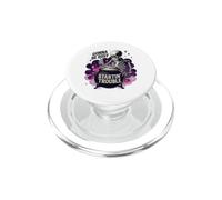 Voy a Estar Ocupado creando Problemas, Divertida Bruja esquelética PopSockets PopGrip para MagSafe