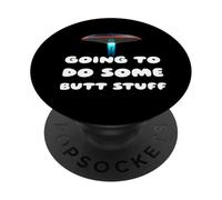 Voy a Hacer Algunas Cosas a Tope | Secuestro OVNI Divertido PopSockets PopGrip Adhesivo