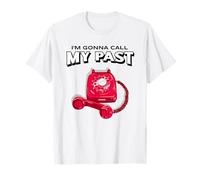Voy a Llamar a mi Pasado (Retro Phone Graphic) Camiseta