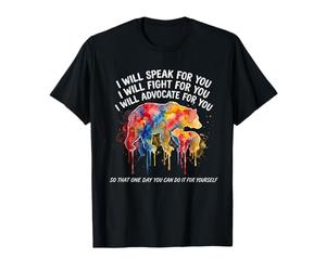 Voy a Luchar por ti Madre Oso Autismo Abogacía Mujeres Camiseta