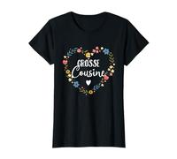 Voy a primo grande 2025 corona de flores niña prima Camiseta