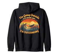 Voy a Salir, así Que si Alguien Pregunta, Soy excepcional Sudadera con Capucha