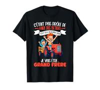 Voy a Ser Hermano Mayor Anuncio Embarazo Bebé Orgullo Camiseta