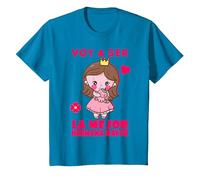 Voy a Ser la Mejor Hermana Mayor Anuncio del Bebé, Unicornio Camiseta, Niños, Zafiro, 8 años