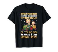 Voy a Ser un Hermano Mayor Anuncio de Embarazo Camiseta