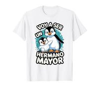 Voy a Ser un Hermano Mayor! - Camiseta de Pingüinos Hermanos Camiseta