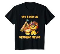 Voy a ser un Hermano Mayor León Indio Futuro Embarazo Idea Camiseta