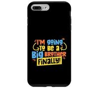Voy a ser un hermano mayor por fin para niños e hijo Carcasa para iPhone 7 Plus/8 Plus