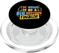 Voy a ser un hermano mayor por fin para niños e hijo PopSockets PopGrip para MagSafe