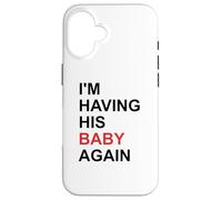 Voy a Tener a su bebé Otra Vez Carcasa para iPhone 16