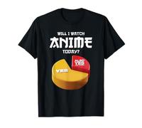 Voy a Ver Anime Hoy Japón Kawaii Manga Otaku Anime Camiseta