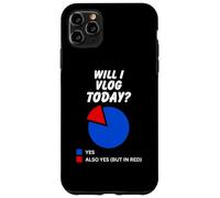¿Voy a vlog Hoy? Sí Gráfico sarcástico para Vloggers Carcasa para iPhone 11 Pro MAX
