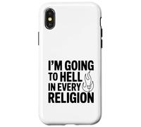Voy al Infierno en Todas Las Religiones Carcasa para iPhone X/XS