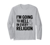 Voy al Infierno en Todas Las Religiones Manga Larga